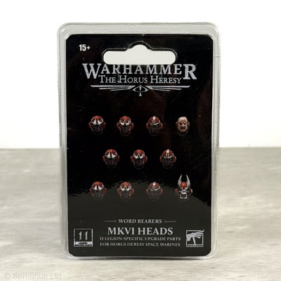 Forge World Word Bearers MKVI Heads Upgrade Set