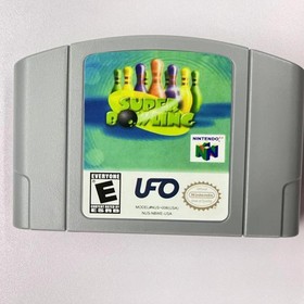 Super Bowling - Nintendo 64 (N64) Must-have for fans Tested and working