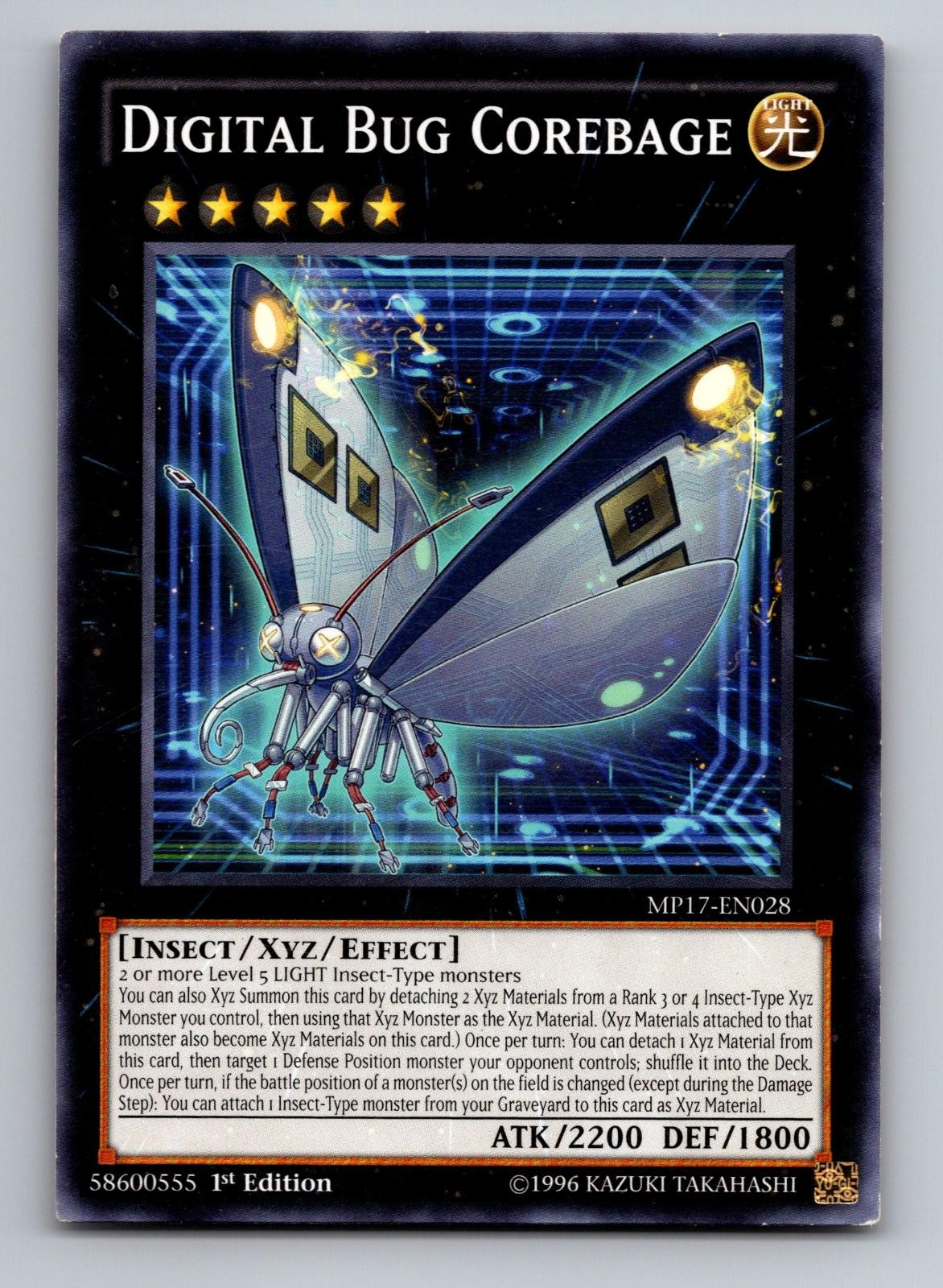 Digital Bug Corebage MP17-EN028 Common 2017 Mega-Tins Mega Pack LP 1st Edition