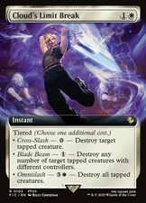 1 x Cloud's Limit Break - Foil - Extended Art - Commander: Final Fantasy - NM-Mi