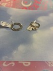 Maxine White Gold Plated CZ Engagement & Wedding 2-Piece Ring Set Size 4.5 — photo 6