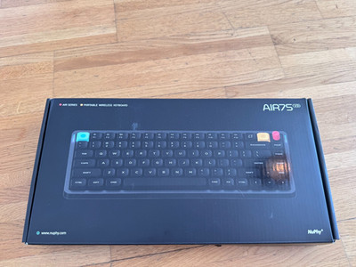 NuPhy Air75 V3 Mechanical Keyboard   ISO German, Red Nano Switches, OVP