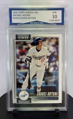 2026 Topps Series 1 Shohei Ohtani L.A. Dodgers #200 Gem Mint 10