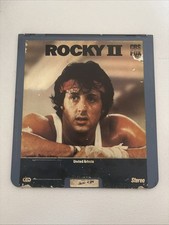 Rocky 2 CED Movie Classic Vintage Vtg capacitance electronic disc system