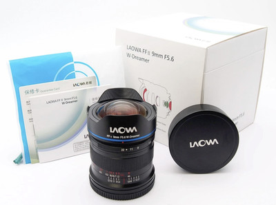 NEU! Laowa 9mm f/5.6 FF RL Sony E. Originalverpackt mit allem Zubehör. SCHNÄPPCHEN !!!!!!!!!!