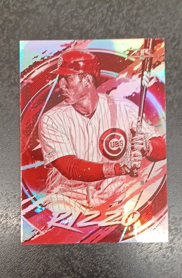 2020 Topps Fire - Anthony Rizzo #6 Red Blaze