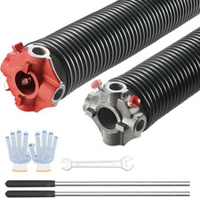 Garage Door Torsion Springs, Pair of 0.250 X 2 X 30Inch, Garage Door Springs....