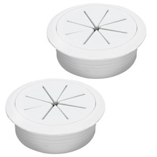 2 Pcs Desk Grommet 2" 50Mm , Desk Hole Cover for Cables