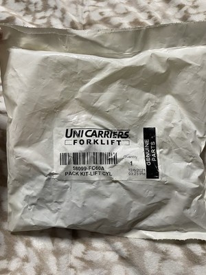 Uni Carriers Forklift 58099-FC60A Seal Kit Genuine Parts