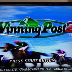 Winning Post 2 Sega Saturn SS Japan Import KOEI Tested Used Disc Only