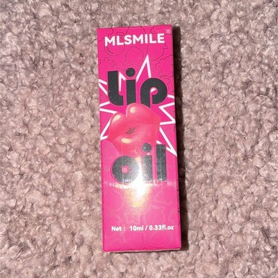 MLSMILE Pink Lip Oil Shine Effect Liquid Formulation 10ml / 0.33 fl oz