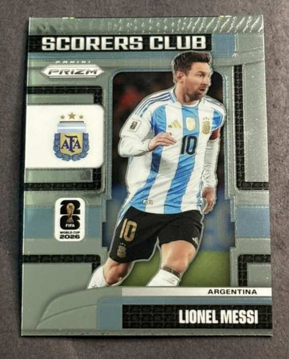 2026 Panini Prizm Fifa World Cup Lionel Messi Scorers Club #15