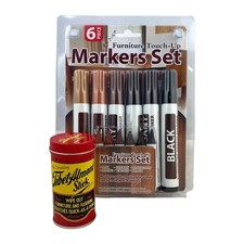 Wood Surface Scratch and Stain Remover Kit - Includes The Original Almond Sti...