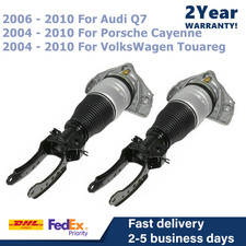 2 Front Air Suspension Shock Absorber Struts For Porsche Cayenne Audi Q7 Touareg