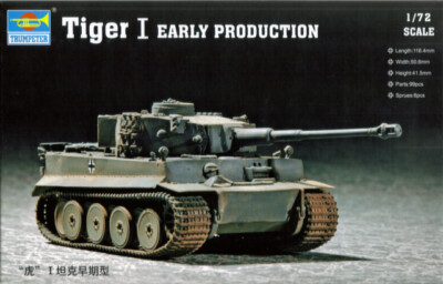 Trumpeter 1/72 (20mm) Tiger I Early Production