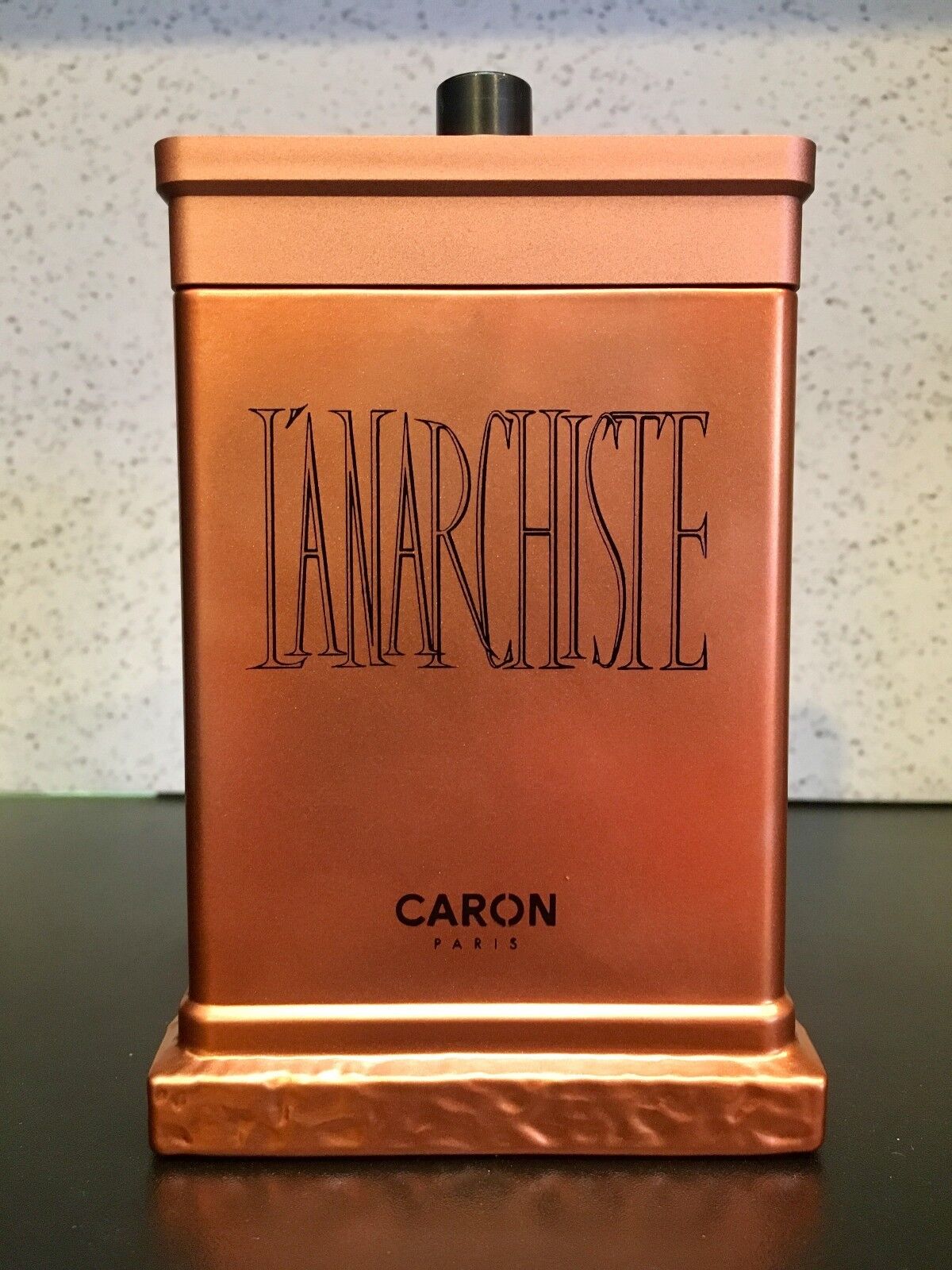 L'Anarchiste by Caron Paris EDT Spray 3.3 oz / 100 ml  New Tester ,Copper Bottle