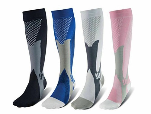Calcetines de compresión 20-30 mmHg deportivos de grado médico para pierna espinera de pantorrilla unisex (S~XXL) - Imagen 2 de 14
