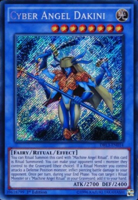 YU-GI-OH! Cyber Angel Dakini – Secret Rare, 1st Edition, Aus Dragons Of Legend: Unleashed