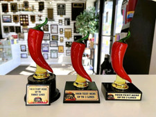 CHILI COOK OFF TROPHY CHILI-COOK-OFF 1ST-3RD PLACE TROPHIES SMALL NB6 
