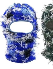 Ski Mask Full Face Knitted Shiesty Mask Windproof Fuzzy Ski Mask for Winter