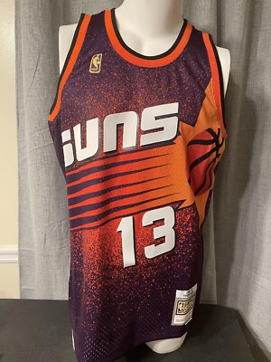 STEVE NASH PHOENIX SUNS MITCHELL & NESS SPRAY PAINT JERSEY SIZE XL NWT