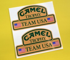 CAMEL TROPHY Team EE. UU. 4X4 PEGATINAS TODOTERRENO CALCOMANÍAS Land Rover Defender