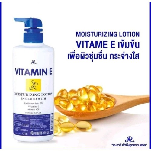 AR VITAMIN E + AR KOLLAGEN KÖRPERLOTION hydratisiert, befeuchtet, strahlend, weich, hüpfend x2 - Bild 4 von 7