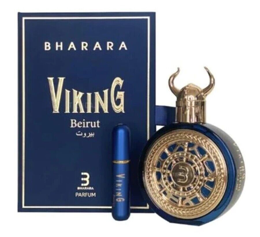 Bharara Viking Beirut for Unisex Pure Parfum Spray 3.4 oz  New in Sealed Box