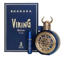 Bharara Viking Beirut for Unisex Pure Parfum Spray 3.4 oz New in Sealed Box