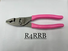 Snap-on Tools USA NEW STYLE PINK 8" Soft Grip Flank Jaw Pliers HJ47ACFP