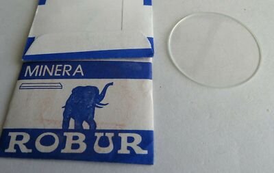 Verre De Montre Minéral Plat Trempé - Diamètre 28.5 Mm - Marque Verlux - Neuf Sans étiquette