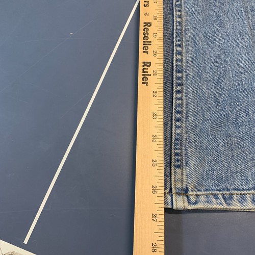 Vintage LEI Denim Flared Jeans Youth Girls Size 12 Fits 25x26.5 Blue - Picture 15 of 19