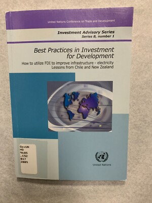 Investment Advisory Series: Best Practices in Investment for Development