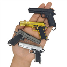 1911 Keychain,Metal Gun Keychain Mini Pistol Keychain for Man,Son,Collector