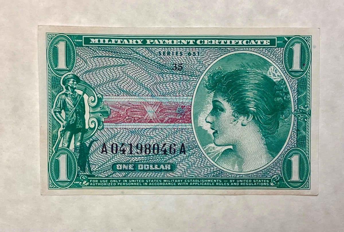 $1 US Military Payment Certificates for sale | eBay