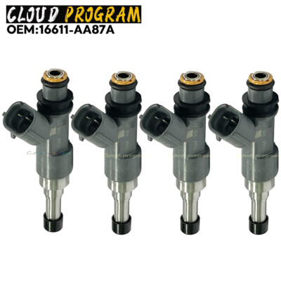 4PC 16611-AA88A fuel Injectors for 2015-2017 Subaru Outback 2.5L