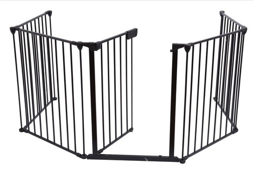 BARRIERE DE SECURITE GRILLE DE PROTECTION POUR ENFANTS POUR CHEMINEE ET ESCALIER - Picture 4 of 9