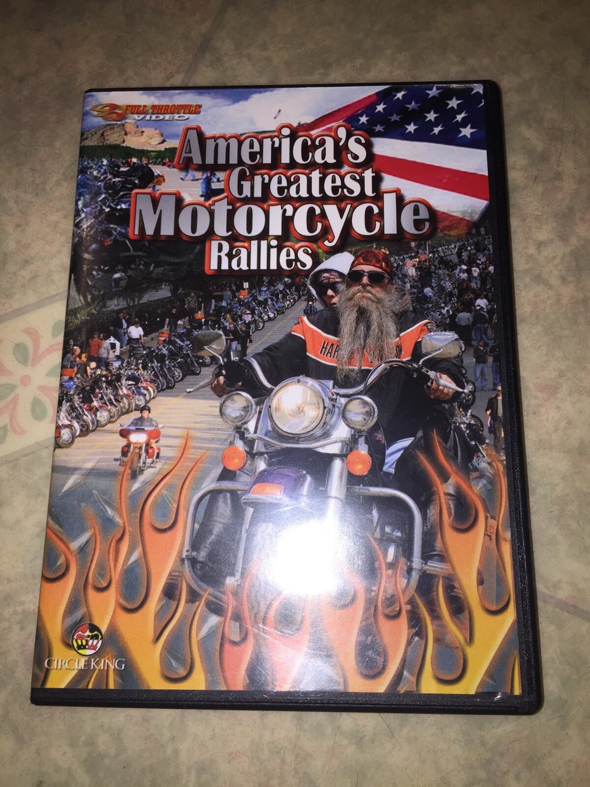 DVD Americas Best Motorcycle Rallies 2007 FULL THROTTLE Circle King | eBay