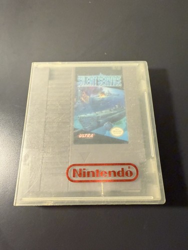 Silent Service (Nintendo Entertainment System, 1989) NES With Manual Tested - Picture 7 of 7