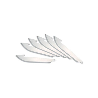 Outdoor Edge RR306 Razor Lite Stainless Replacement Blade - 6 Pieces for sale online