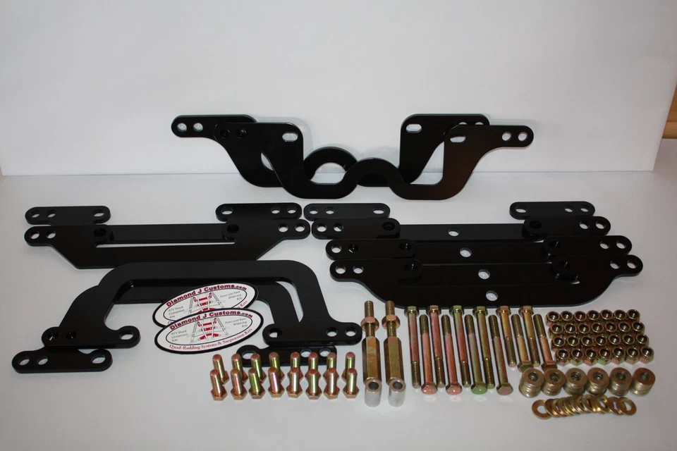 Kit de ensanchamiento de brazos y amortiguadores Yamaha 90-03 Warrior (+6 o +4,5 pulgadas más ancho) Foto 2 de 4