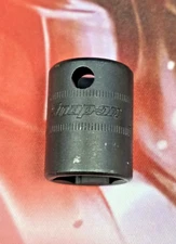 Snap-on ™ Tools USA NEW 3/8" Drive 6pt Metric 15mm SHALLOW Impact Socket IMFM15