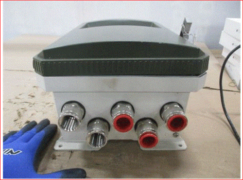 YOKOGAWA MAGNETIC FLOW CONVERTER DHD1A, 21.6-26.4 VDC - Picture 4 of 7