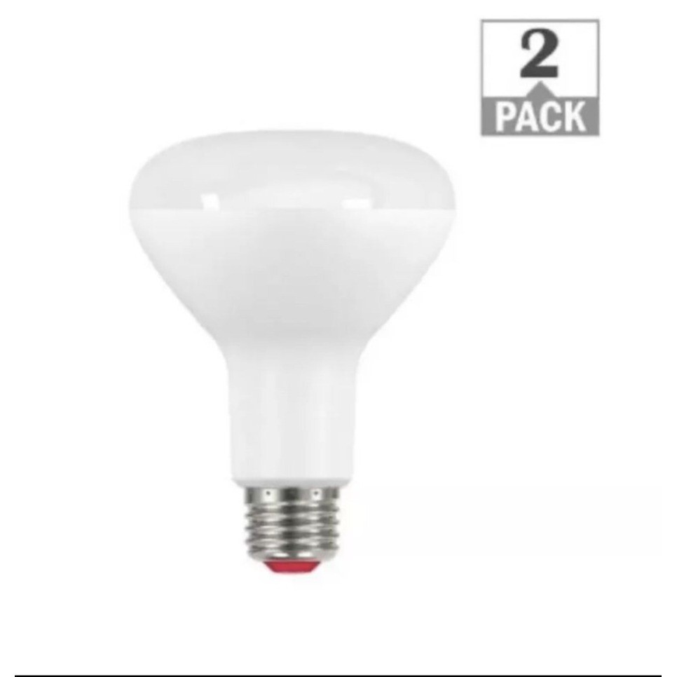 Ecosmart Smart Bulb 65W Replacement LED BR30 2 Pack With Zigbee Voice Control-image