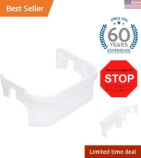 White Freezer Door Bin Side Shelf - Replacement for Frigidaire, Crosley, Kenmore