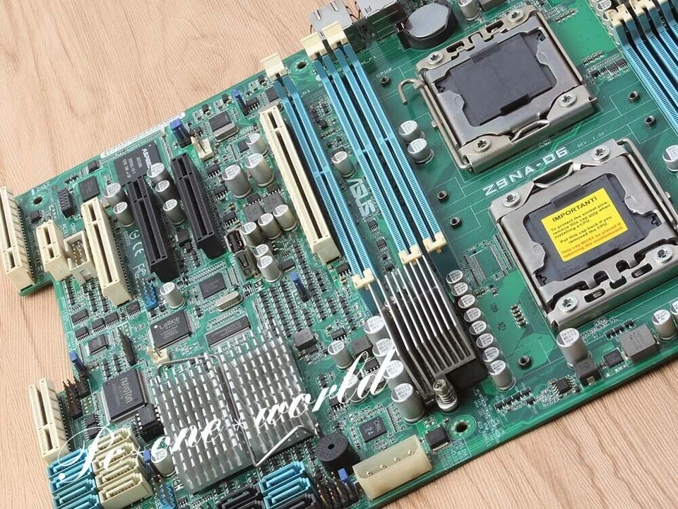 ASUS Z9NA-D6 LGA 1356 DDR3 Intel C602-A PCH SATA3 6Gb/s VGA ATX Motherboard - Image 4 of 4