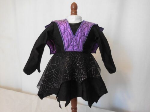 Costume de sorcière araignée American Girl robe de retraite 2004 violet noir - Photo 1 sur 10