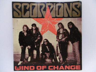 Scorpions, Wind Of Change, Restless Nights, German Mercury 878 832-7, 7'' 1990