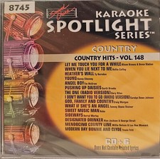 SC8745 COUNTRY NEW IN PLASTIC SOUND CHOICE KARAOKE CDG LOT WA