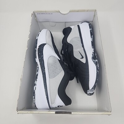 Nike Zoom Freak 5 White/Black Basketball DX4985-101 Men display picture 1
